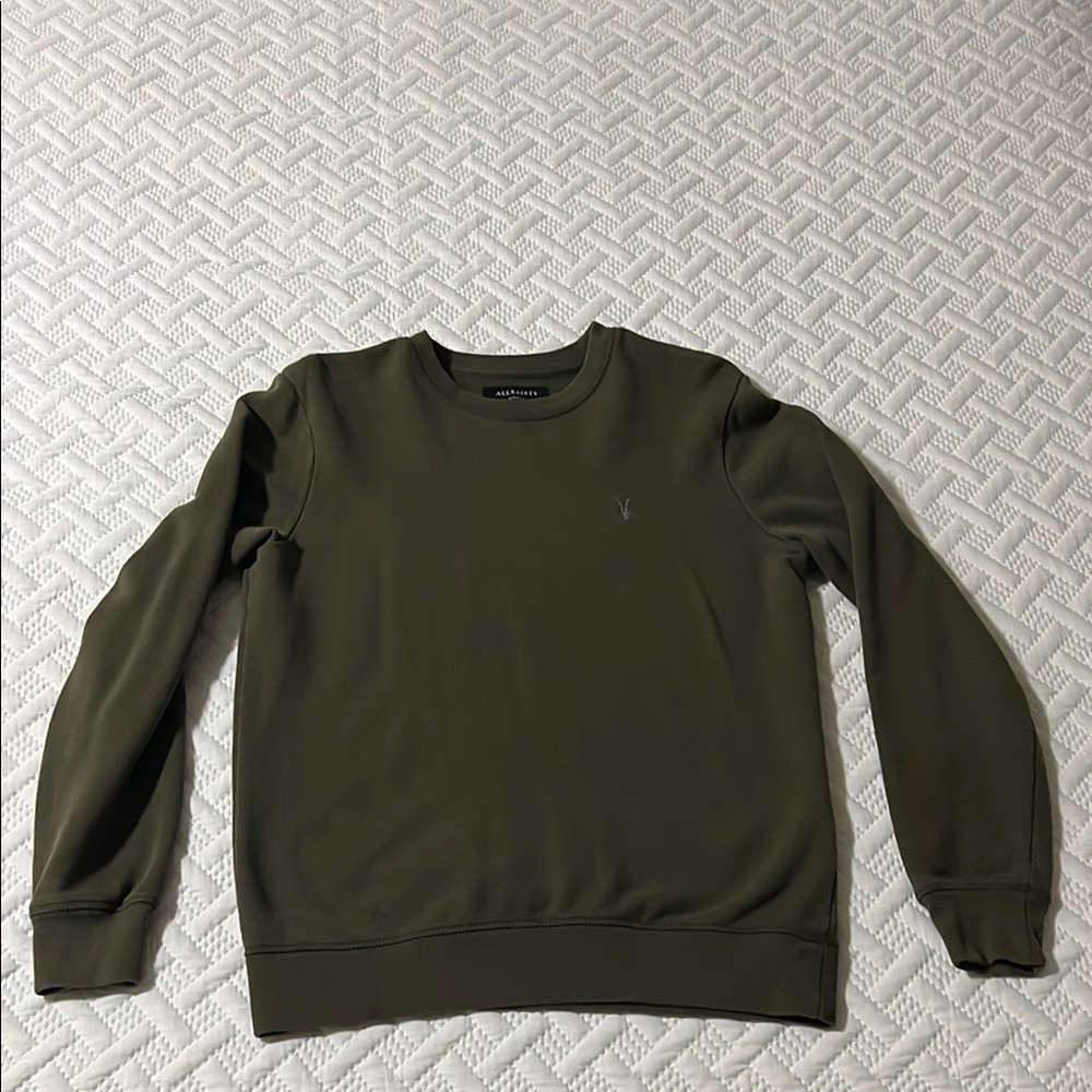 Men's AllSaints Olive Green Sweater